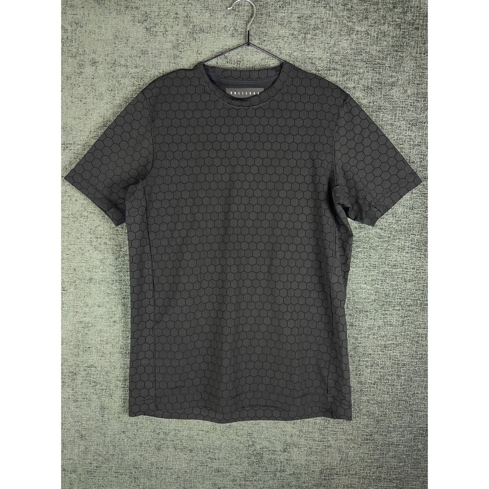 Vollebak T Shirt Maens L Black Printed Ceramic Short Sleeve Short Sleeve
